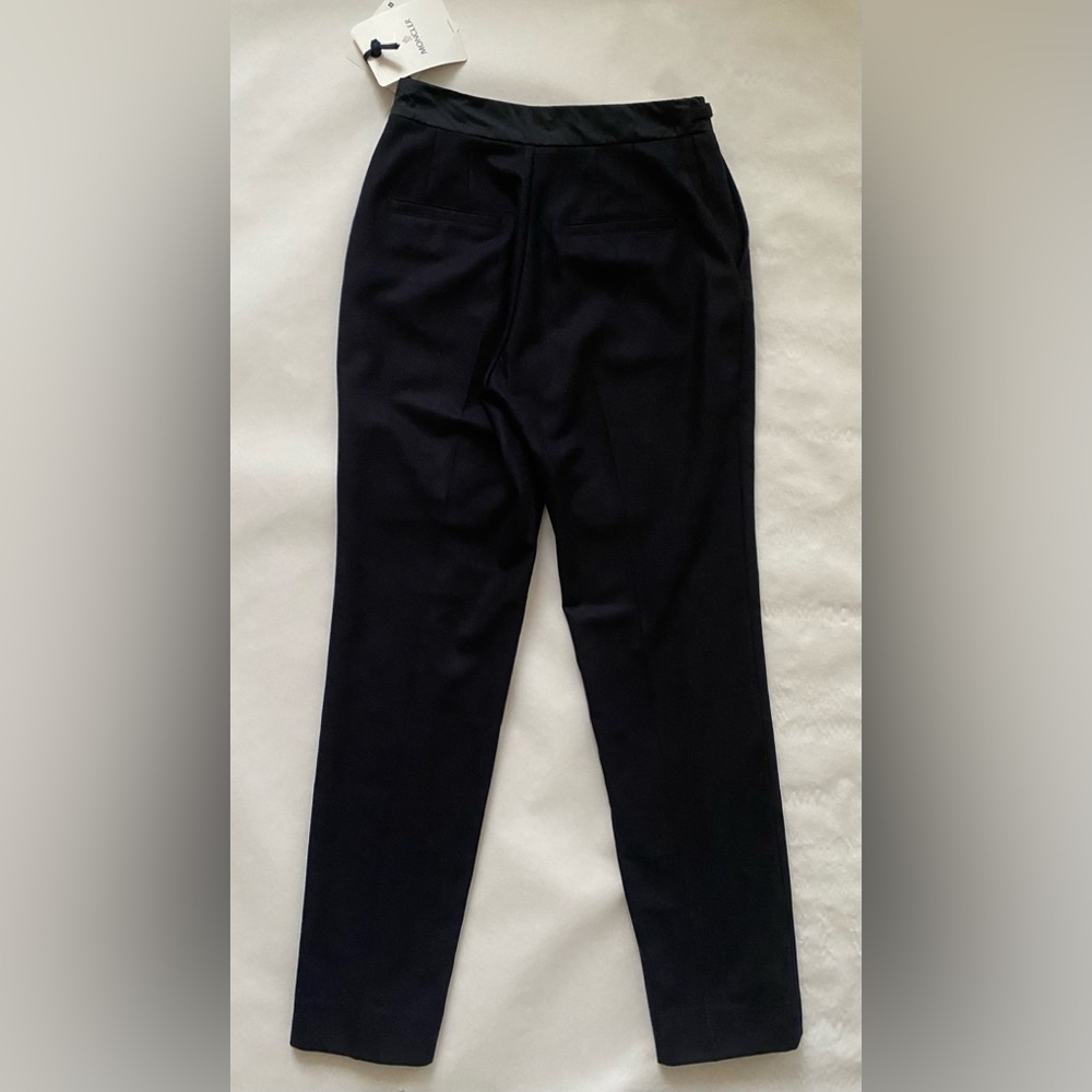 NWT Auth MONCLER women dress TROUSERS/pants sz 4-6/XS-S US=sz 40 EU - Picture 4 of 14